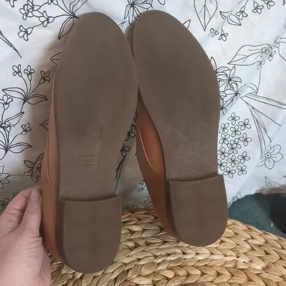 Vionic Weslyn Tan Leather Oxfords Lace-Up Loafers - Picture 9 of 10